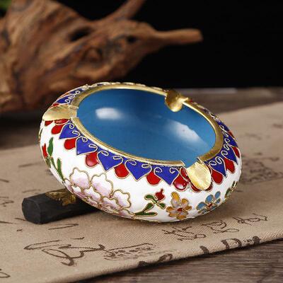 Cloisonn ashtray Chinese Style Gift Souvenir Collection