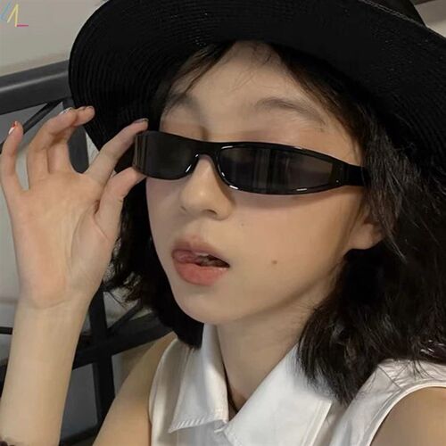 Small Rectangular Sunglasses Women Female Sport Sun Glasses