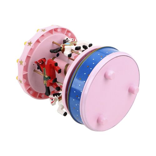 NICEYARD Music Boxes Kid Toy Carousel Box Merry-go-round Mus