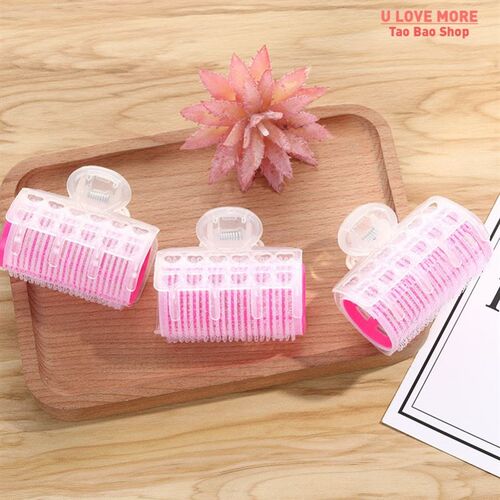 3Pcs/Lot Hair Rollers Bang Roll Curler Hair Curler Plastic S