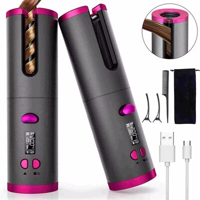 USB hair curler wireless  Deep Waver hair curling charger
