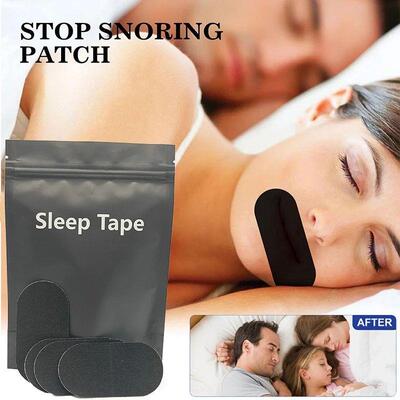 30pcs/bag Anti Snoring Mouth Tape Adult Night Sleeping Mouth