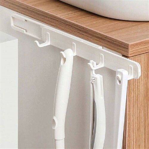 Utensil Pull-out Gap Slide Hook Clothes Rack Washing