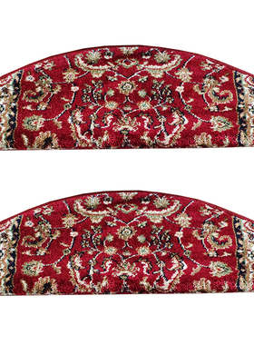 定制楼梯踏步垫地毯阶梯式实木蓝色免胶自粘家用长方形别墅防滑垫