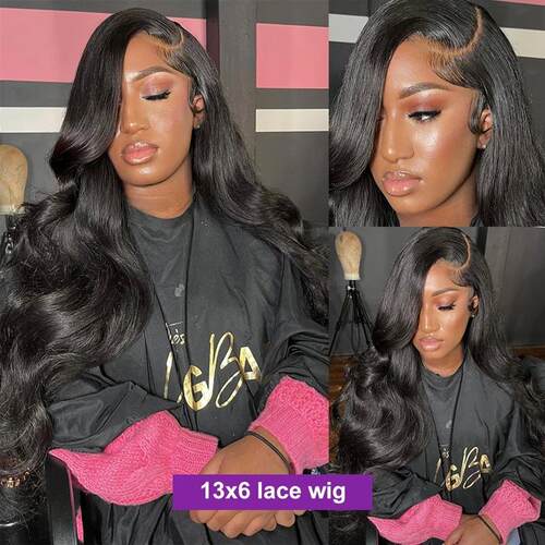 300% High Density 13x6 HD Transparent Body Wave Lace Frontal