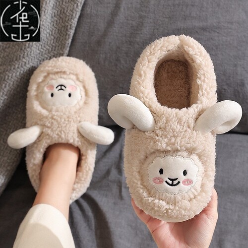 for men Women Shoes Warm Home Slippers Winter Lovers Cute