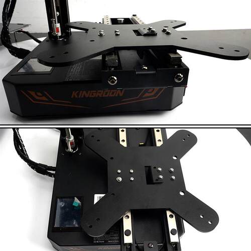 1 Set KP3S Pro Upgrated parts Y Axis Hotend Bracket kit for