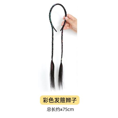 Hair Braids for Women with Headband Color Rope Dreadlocks Br