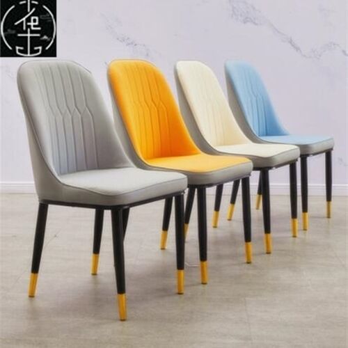 Nordic restaurant Dining chair backrest makeup soft stool