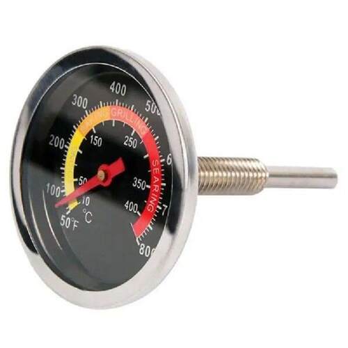 Steel BBQ Grill Thermometer BBQ Steel Thermometer Cooking