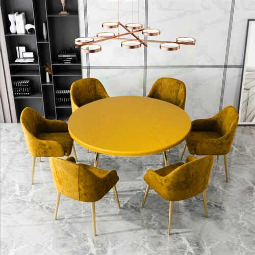 Table Cover Cloth Protector Waterproof Polyester Round Table