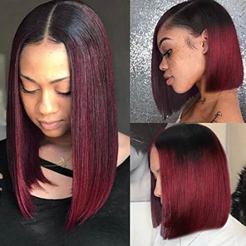 Brazilian Bone Straight 13x4 Lace Frontal Human Hair Wigs Fo
