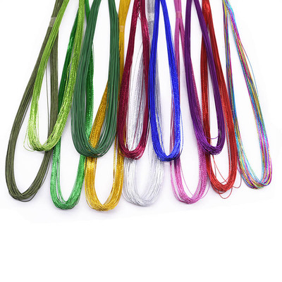 25Pcs 80cm Stocking Flower Wire 0.45mm Diameter Iron Wire Fo
