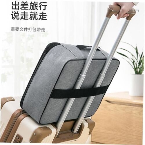 hand-held large-capacity documents storage bag ID Organizer