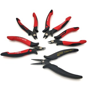 德国wih威汉电子斜口钳斜嘴钳 尖嘴钳 如意水口钳迷你剪线钳