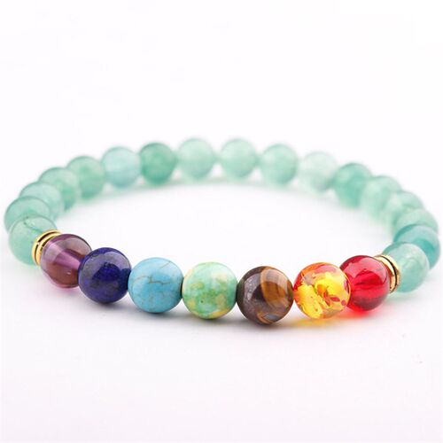 8mm Colorful Green Crystal Brlet Colorful Green Crystal Bead