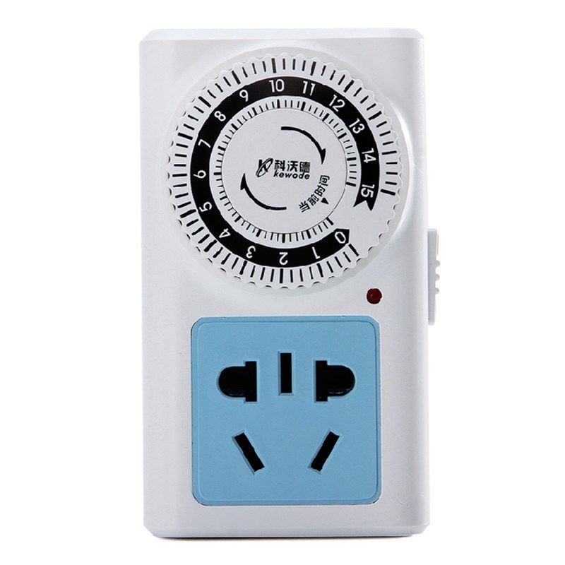 电动车充电定时插座电摩三轮车充电保护器开关机械倒计时自动断电