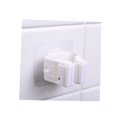 Wall Mounted Mop Organizer Holder Brush Broom Hanger Home