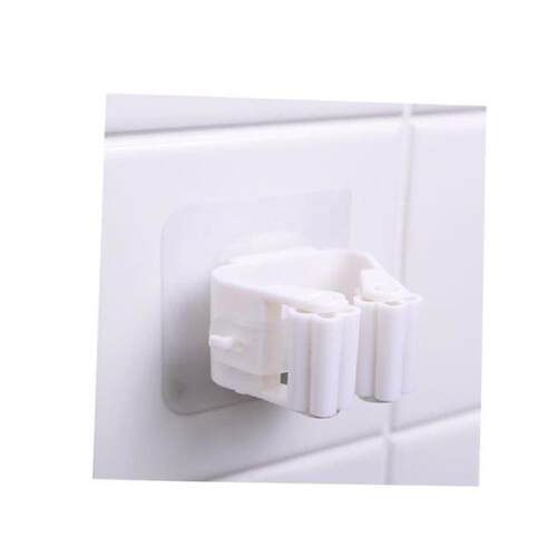 Wall Mounted Mop Organizer Holder Brush Broom Hanger Home
