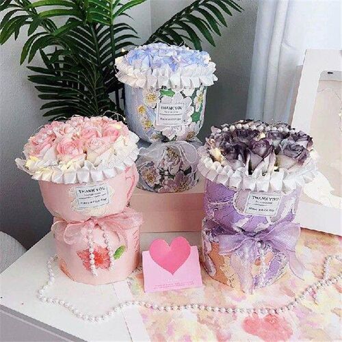 Rose Soap Flower Bouquet Artificial Flower Bouquet