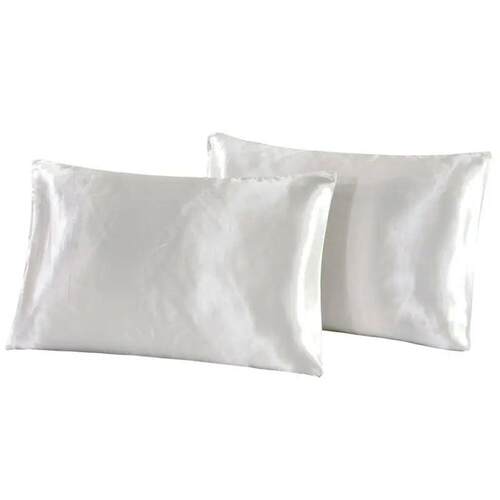 1Pc Queen Satin Silk Pillowcase Pillow Case ver Home Bedding