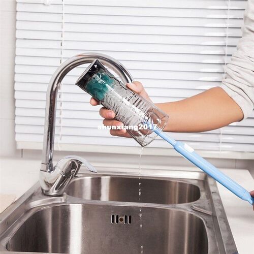 Multifunction Retractable Handle Bottle Cleaning Brush Flexi