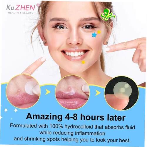 126/132Pcs New Colorful Invisible Acne Removal Pimple Patch