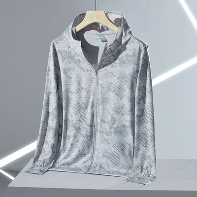 UPF50 + Ice Silk Summer Sun Protection Clothing for Men and