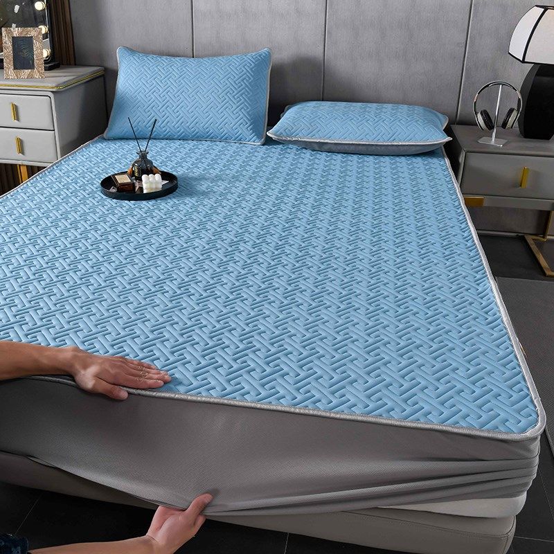 类母婴级天然乳胶床笠款冰丝席三件单人宿舍可机洗床垫防滑,床上用品,乳胶席,淘宝优惠券,粉丝福利购,淘宝优惠卷