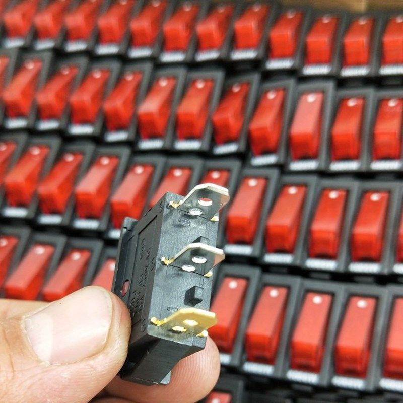 诺一电锅开关银触点电热电炒多用功能锅船型开关00W通用配件