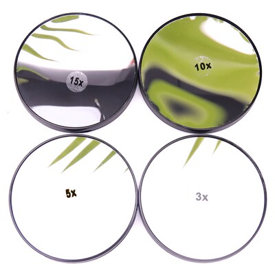 Makeup Mirror 5/10/15X Magnifying Mirror With Two Suction Cu