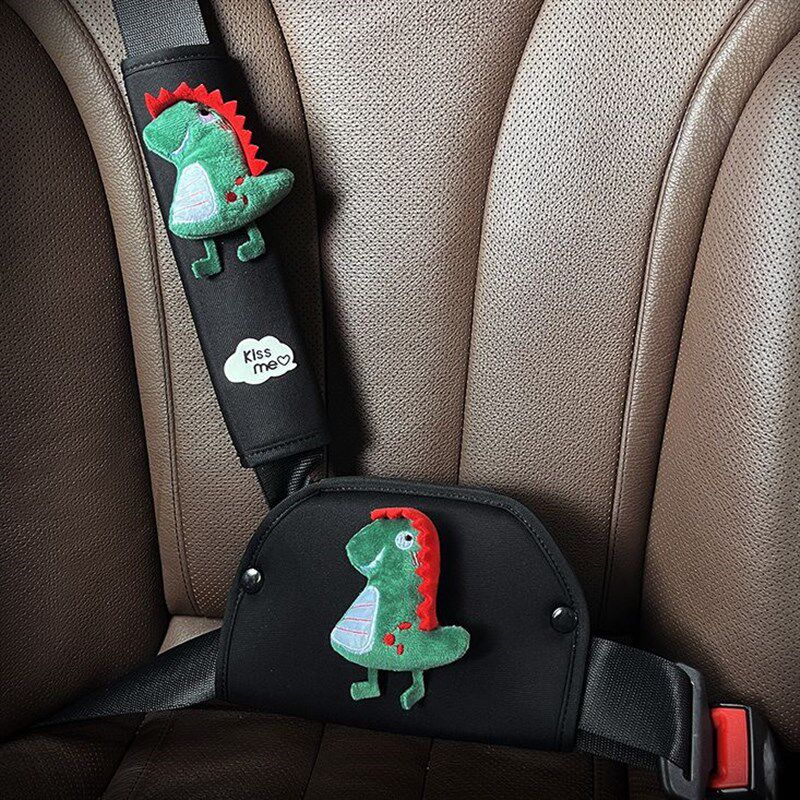 小童护盾防勒脖 汽车儿童安全带调节固定器 可爱卡通宝宝车载通用
