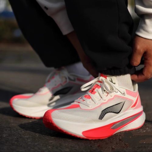 飞电6C跑鞋新款夏季透气中学生减震回弹竞速运动鞋学生专业跑步鞋