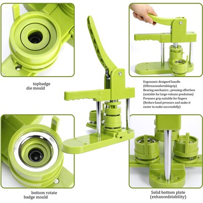 Badge Pin Button Maker Machine DIY 25/32/37/44/58MM Badges S