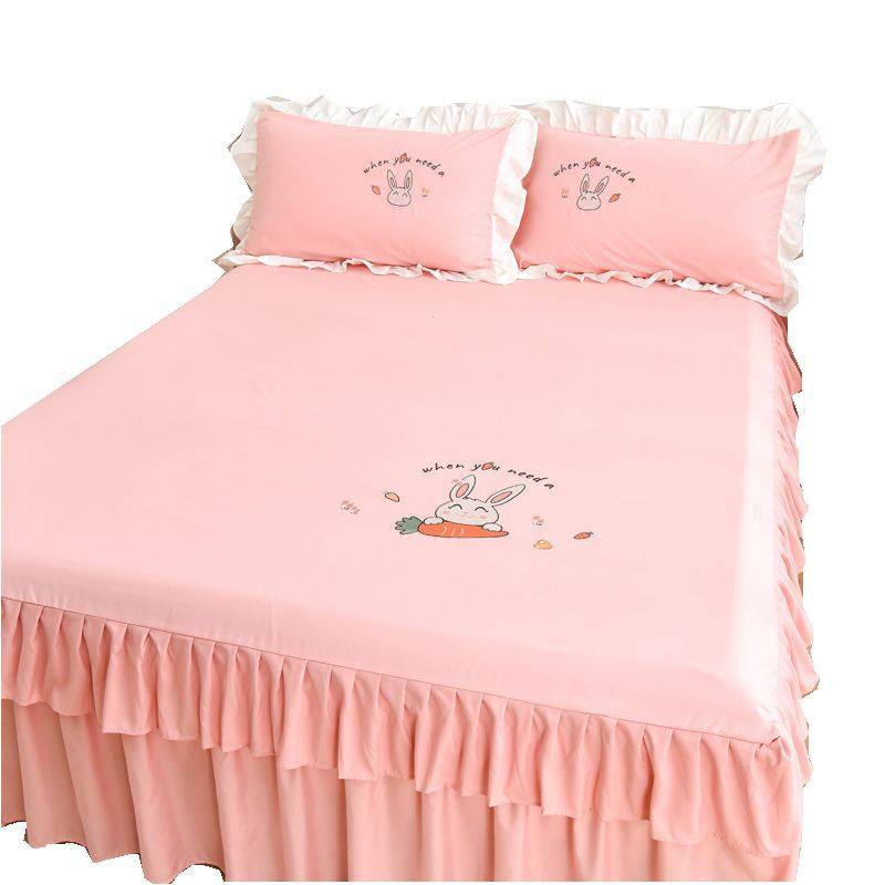 床裙2022新款时尚床罩床罩单件夏款裙式高端三件2021年2米款1.8,床上用品,床裙,淘宝优惠券,粉丝福利购,淘宝优惠卷