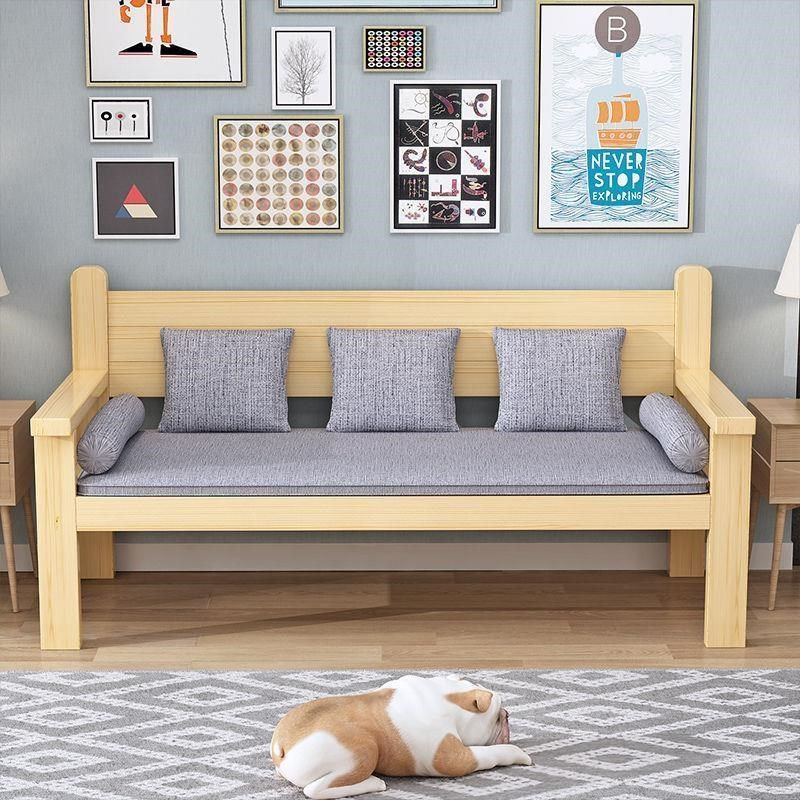 新款沙发椅单人椅客厅家用木沙发长椅阳台休闲靠背实木椅子原木,住宅家具,儿童床头柜,淘宝优惠券,粉丝福利购,淘宝优惠卷