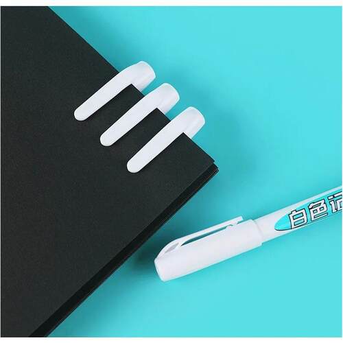 3Pcs/Set Oily White Marker Pen Graffiti Waterproof Permanent