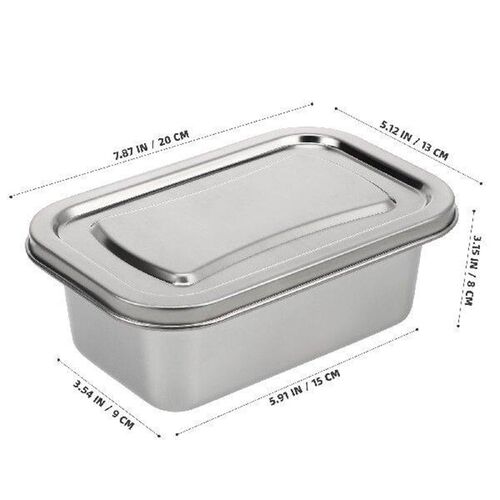 Ice Cream Box Reusable Tub Freezer Food Container Glass