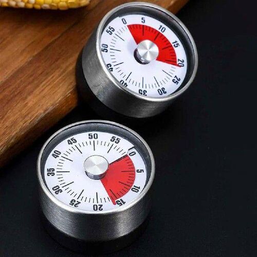 60-Minute Kitchen Timer Mechanical Visual Timer Time