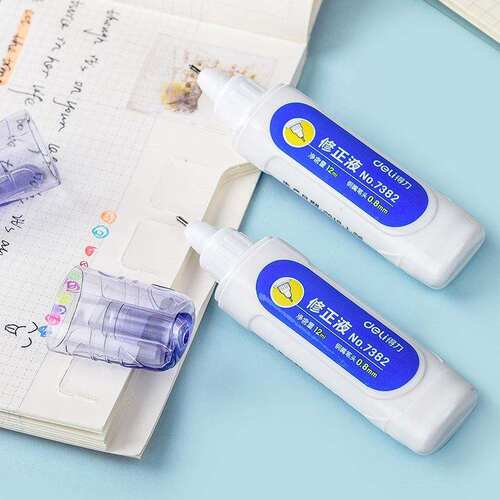 Rub ballpoint pen erasers without trace correction fluid  1n