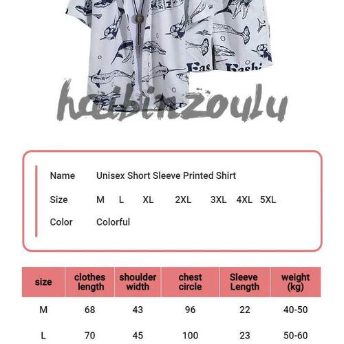 [14 Colors] Mens Tropical Short Sleeve Printed Shirt Sets C