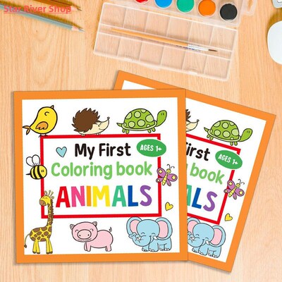 Toddler Doodle Coloring Book 30 Hand Drawn Doodles Easy Colo