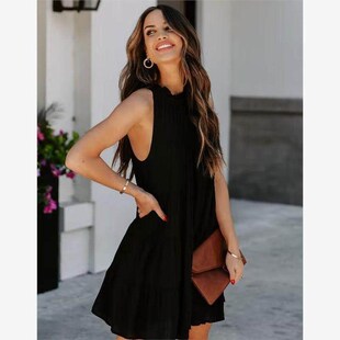 summer dresses dress women woman beach ladies 2022 red black