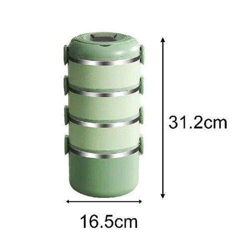 Stainless Steel Lunch Box Stackable Leak-Proof