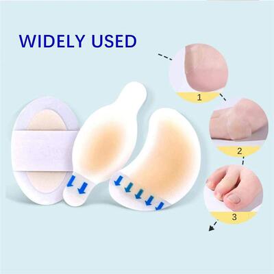 15 Pieces Blister Plasters Invisible Hydrocolloid Gel Bliste