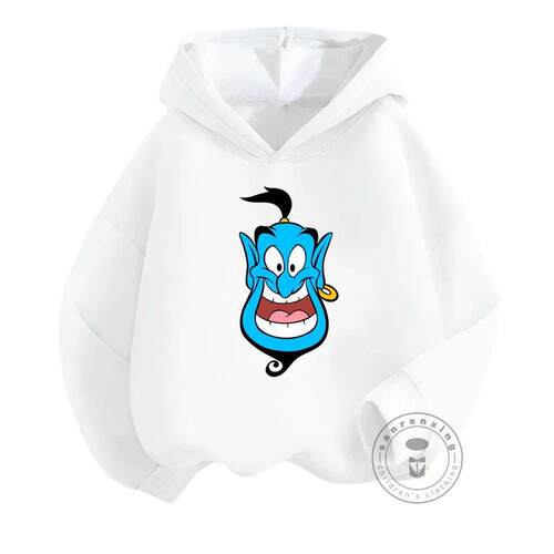 Kids Sweatshirt New Fall 2024 Aladdin Cartoon Printing Cloth