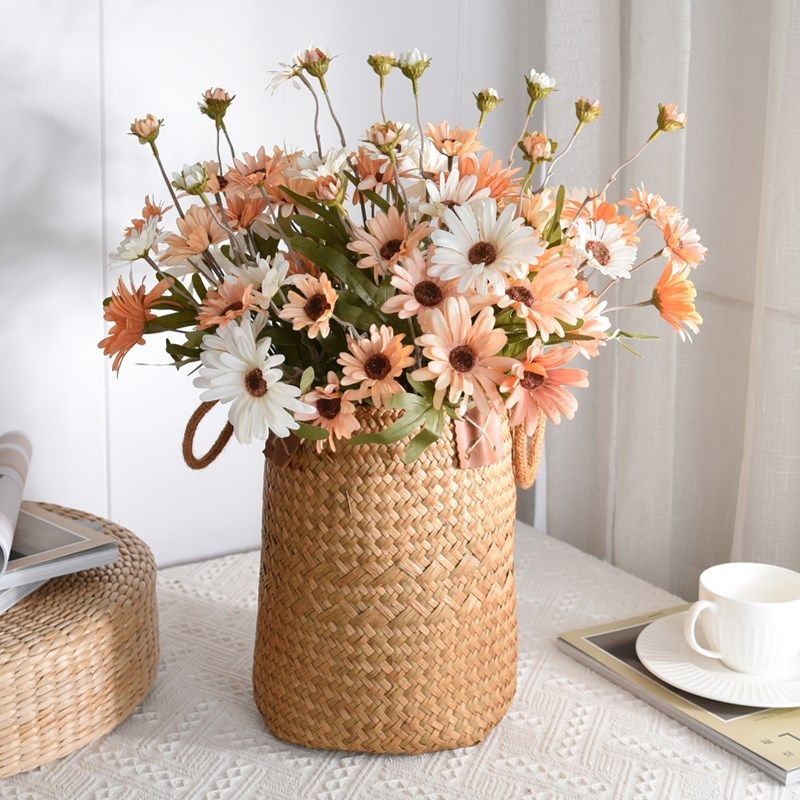 复古小雏菊假花仿真花秋色小野菊波斯菊永生花束客厅摆设餐桌装饰,家居饰品,仿真花/假花,淘宝优惠券,粉丝福利购,淘宝优惠卷