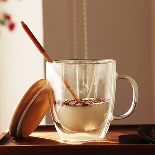 double coffee mugs drinking glass tea cup drinkware milk mug