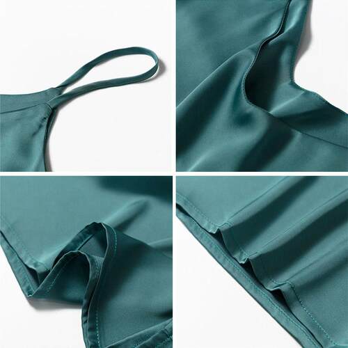 Silk Satin  Thin Wild Solid Camis Vest Women Tank Tops Femal