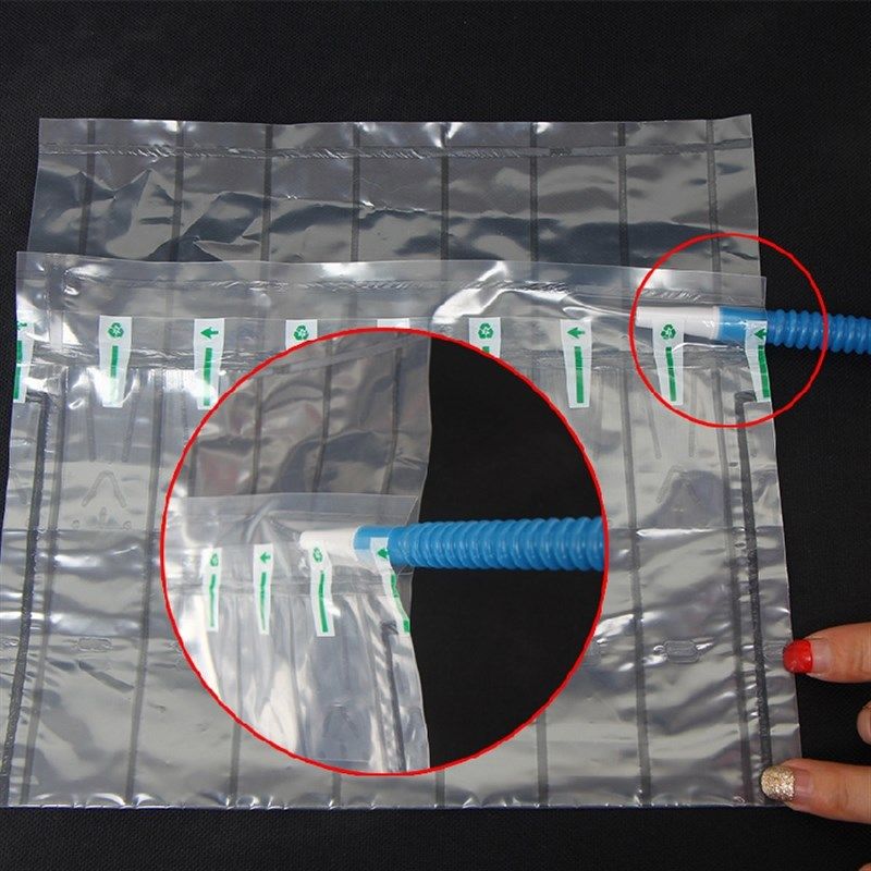 8柱高气柱袋充气包装袋防爆缓冲袋气柱卷材气泡柱非自粘膜